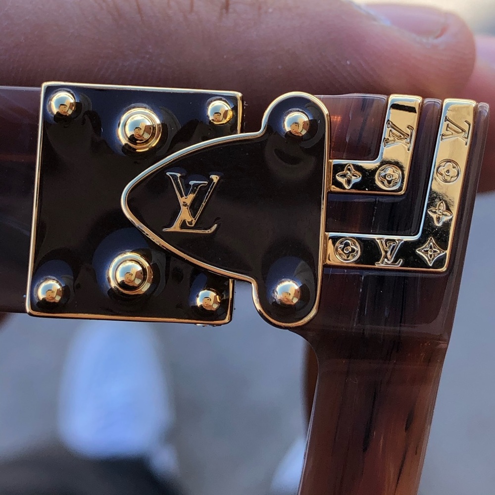 Louis Vuitton 1.1 Millionaire Chocolat sunglasses